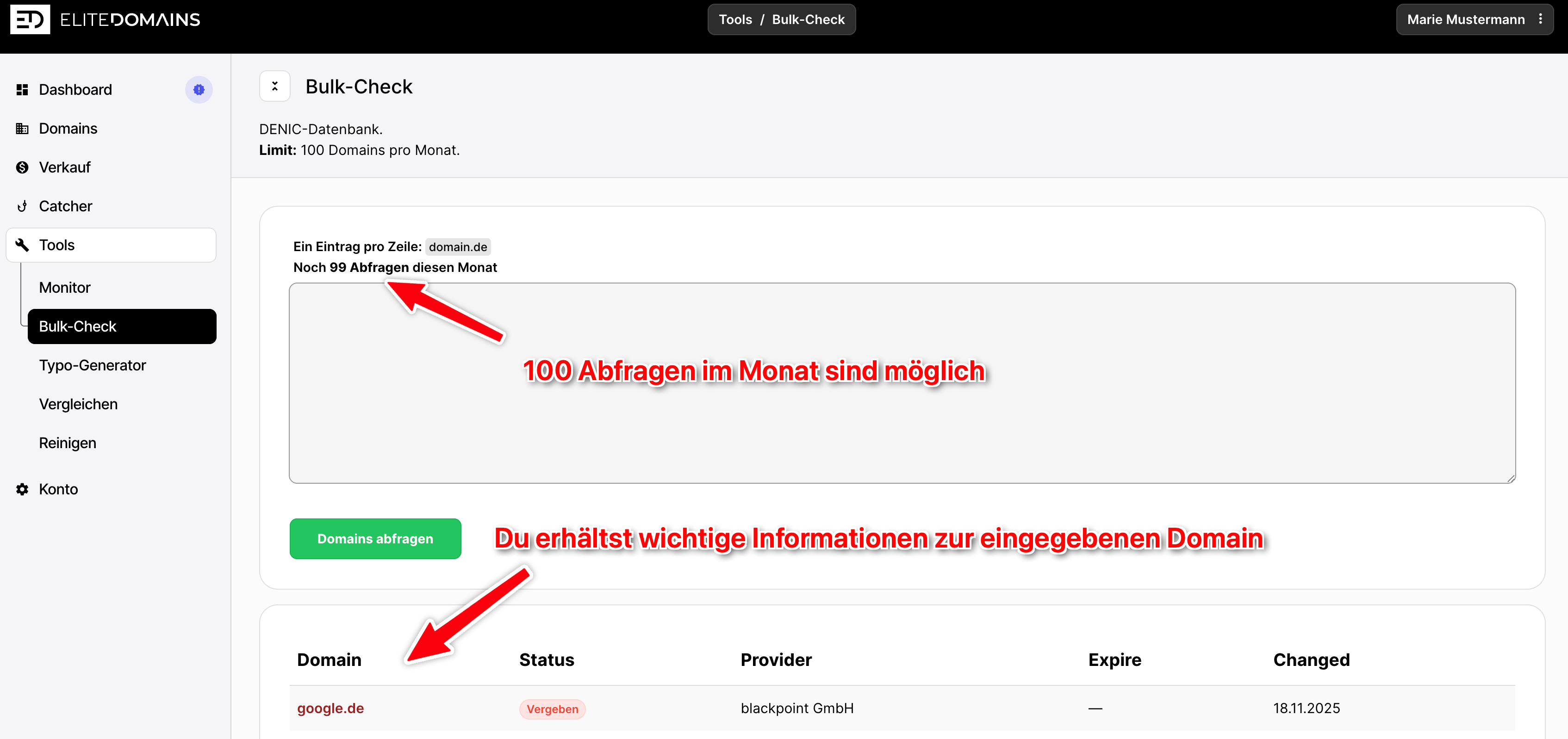 Bulk-Whois-Check